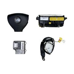 VW Passat B6 kombi r.v. 2008 airbagová sada 1K0880201CB 1K0971584C 5N0959655A 3C0880204E 3C1857705F
