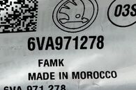 Škoda Fabia 4 hatchback r.v. 2025 kabelový svazek sedadla 6VA971278