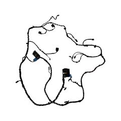 VW Passat B8 kombi r.v. 2016 kabelový svazek pátých dveří 3G9971147BT