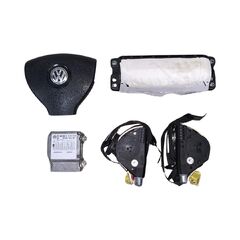 VW Touran 1T2 facelift r.v. 2007 airbagová sada 1T0880201F 1T0880204E 1T0909605D 1T1857706A 1T1857705A