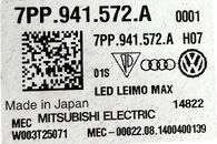 VW Passat B8 kombi r.v. 2015 levé přední světlo xenon LED 3G1941081C jednotky 3G0941329 7PP941572A 4G0907697F
