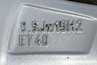 Škoda kola 185/65 R15 letní pneu 6,97mm DOT3424 5,5Jx15H2 ET40 6VA601025