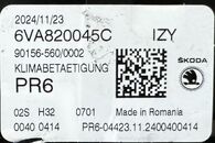 Škoda Fabia 4 hatchback r.v. 2025 klimatronik 6VA820045C