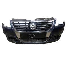 VW Passat B6 kombi r.v. 2008 modrá satin metalíza kód barvy LC5F přední nárazník