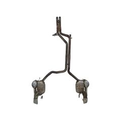 Audi A6 4G S-Line avant r.v. 2013 výfuk dvojitý duplex CGQB 3.0BiTDI 230KW 4G0253612N 4G0253611N