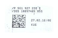 VW Golf 7 R-Line hatchback r.v. 2015 tlačítko 5G1927238E