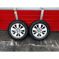 VW kola 205/60 R16 zimní pneu 5,38mm DOT1816 6,31mm DOT1716 6,5Jx16H2 ET33 7N0601025A