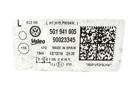 VW Golf 7 R-Line hatchback r.v. 2015 levé přední světlo halogen 5G1941005