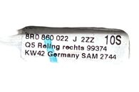 Audi Q5 8R r.v. 2010 černé hagusy 8R0860021J 8R0860022J