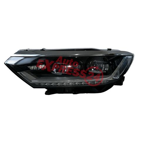 VW Passat B8 kombi r.v. 2015 levé přední světlo xenon LED 3G1941081C jednotky 3G0941329 7PP941572A 4G0907697F