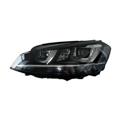 VW Golf 7 kombi r.v. 2016 levé přední světlo xenon LED 5G1941753 jednotky 4G0907697G 3D0941329E 8K0941597E