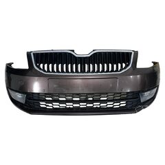 Škoda Octavia 3 kombi r.v. 2014 hnědá topaz metalíza kód barvy LF8Z 9893 4L4L přední nárazník